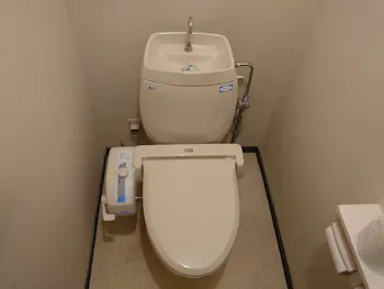 愛知県天白区のお客様のトイレタンク修理工事　具体的な工事内容1