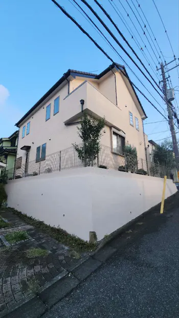 千葉県佐倉市のお客様の外装塗装工事