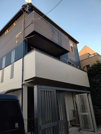 東京都中野区のお客様の外壁塗装・屋根カバー工法工事