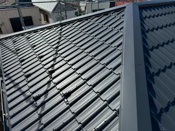 東京都中野区のお客様の外壁塗装・屋根カバー工法工事　具体的な工事内容2