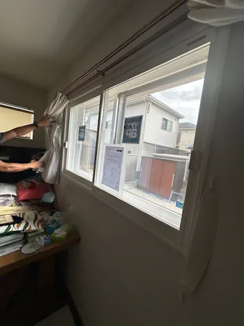 岡山県岡山市中区のお客様の窓・サッシの交換・リフォーム工事　具体的な工事内容3