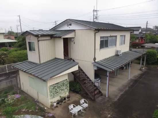 工事前　埼玉県比企郡のお客様の屋根・外壁塗装工事