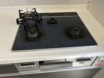 東京都八王子市のお客様のビルトインコンロ・ガスコンロ工事　具体的な工事内容2