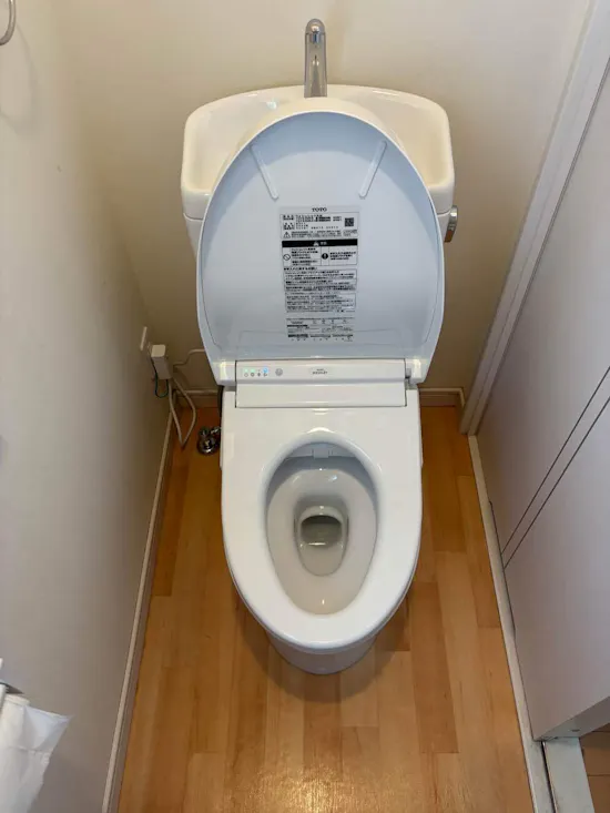 工事後　茨城県ひたちなか市のお客様のトイレ工事
