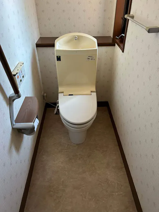 工事前　東京都八王子市のお客様のトイレ工事