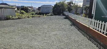 茨城県北茨城市のお客様の砕石敷き込み工事