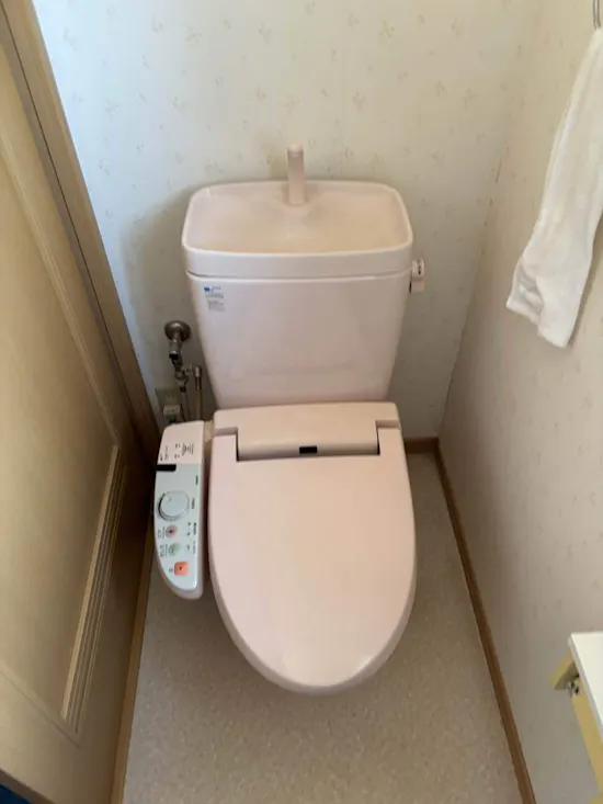工事前　福島県いわき市のお客様のトイレ工事