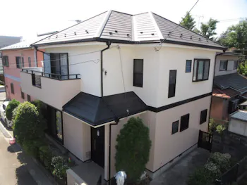 東京都八王子市のお客様の外壁塗装工事