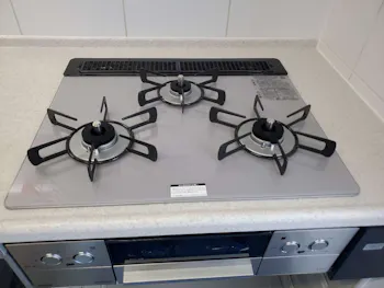 栃木県宇都宮市のお客様のビルトインコンロ・ガスコンロ工事