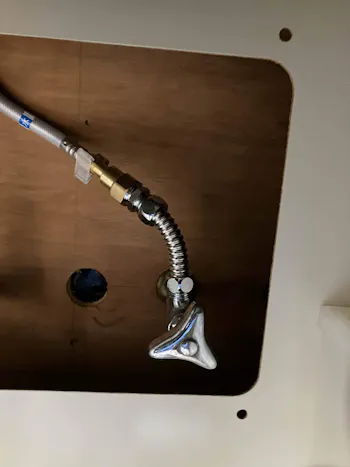 群馬県高崎市のお客様の水栓工事　具体的な工事内容1