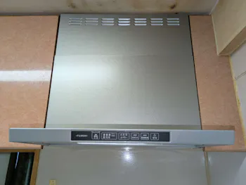 静岡県静岡市葵区のお客様のレンジフード・ビルトインコンロ工事