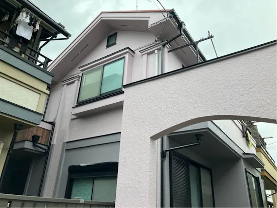 工事後　東京都福生市のお客様の外壁、屋根塗装工事