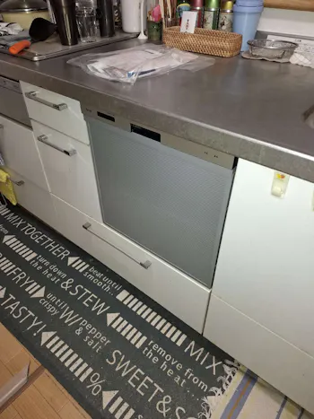 宮城県仙台市泉区のお客様の食洗機交換工事