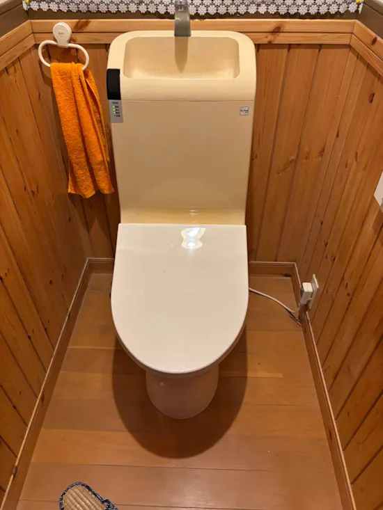 工事前　茨城県高萩市のお客様のトイレ工事