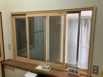 岡山県倉敷市のお客様の窓・サッシの交換・リフォーム工事