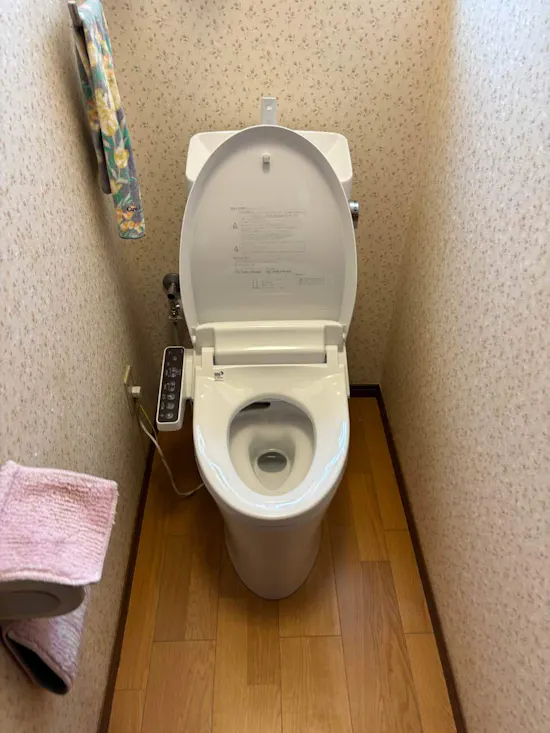 工事後　茨城県鉾田市のお客様のトイレ工事
