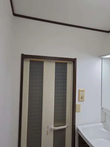 栃木県宇都宮市のお客様の洗面化粧台交換・内装工事　具体的な工事内容1