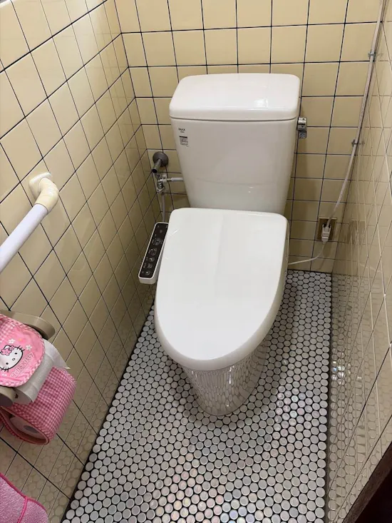 工事後　山梨県大月市のお客様のトイレ工事