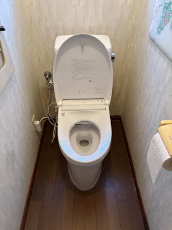 茨城県東茨城郡のお客様のトイレ工事