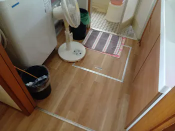 千葉県市原市のお客様の室内リフォーム_壁紙・クロス張替え工事　具体的な工事内容1