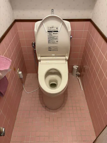 茨城県高萩市のお客様のトイレ工事　具体的な工事内容1