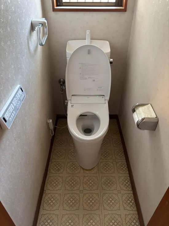 工事後　茨城県土浦市のお客様のトイレ工事