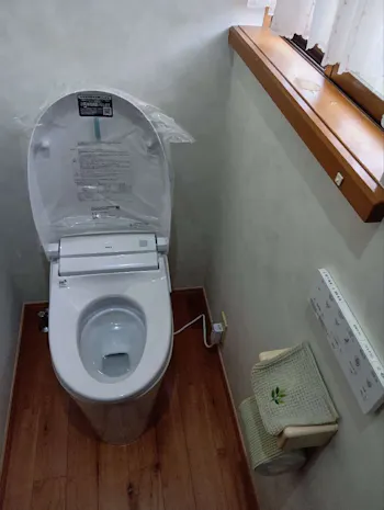 東京都八王子市のお客様のトイレ工事