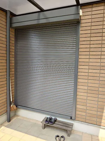 埼玉県蓮田市のお客様のシャッター・面格子・ルーバー工事