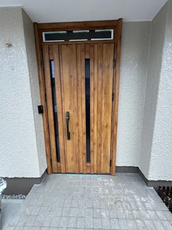 岡山県玉野市のお客様のアプローチ・玄関アプローチ工事工事