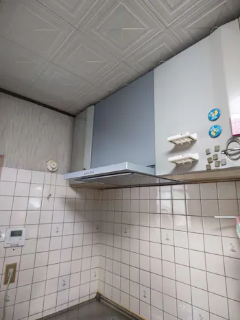 福島県いわき市のお客様のビルトインコンロ・ガスコンロ工事