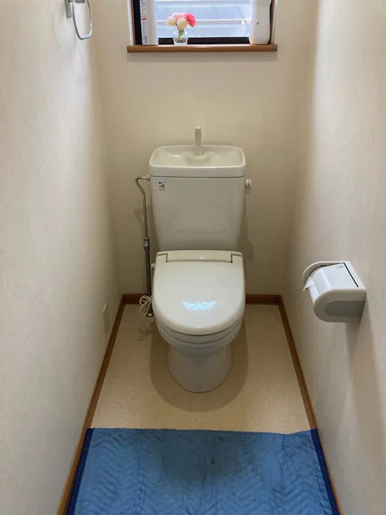 工事前　静岡県袋井市のお客様のトイレ工事