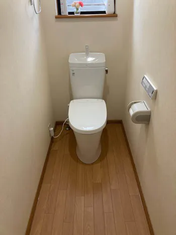 静岡県袋井市のお客様のトイレ工事