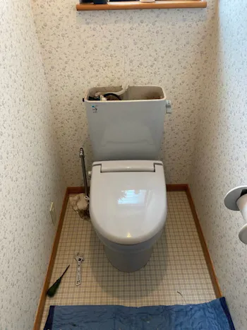 静岡県袋井市のお客様のトイレ工事　具体的な工事内容2