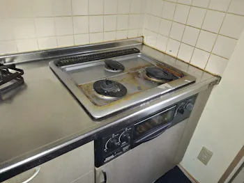 宮城県仙台市青葉区のお客様のビルトインコンロ・ガスコンロ工事　具体的な工事内容3