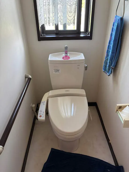 工事前　茨城県牛久市のお客様のトイレ工事