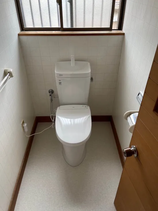 工事後　福島県相馬市のお客様のトイレ工事