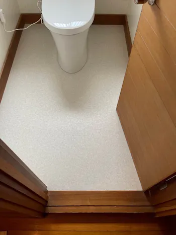 福島県相馬市のお客様のトイレ工事　具体的な工事内容2