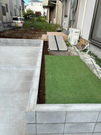 千葉県野田市のお客様のその他庭工事工事