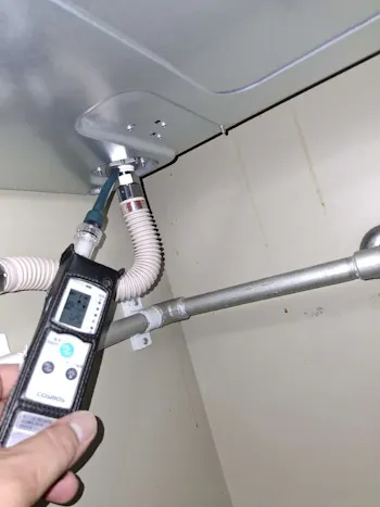 宮城県仙台市青葉区のお客様のビルトインコンロ交換工事　具体的な工事内容1