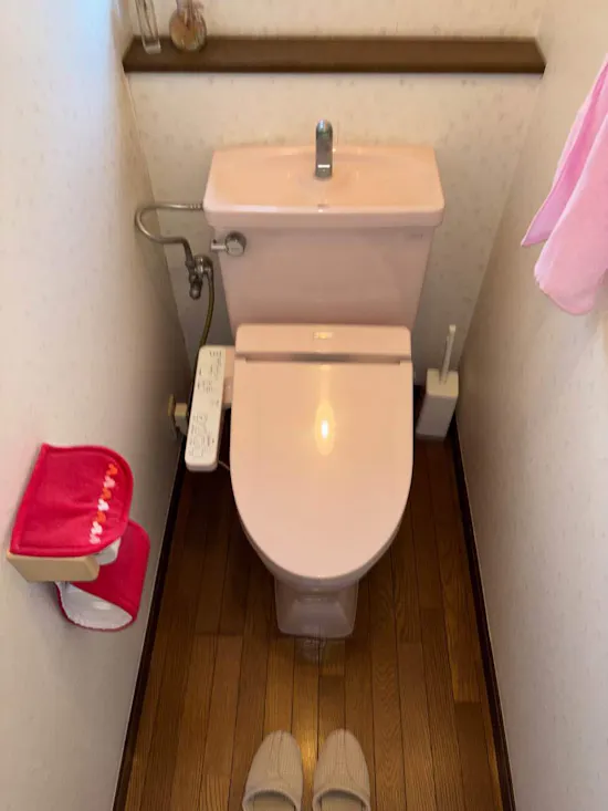 工事前　茨城県稲敷市のお客様のトイレ工事