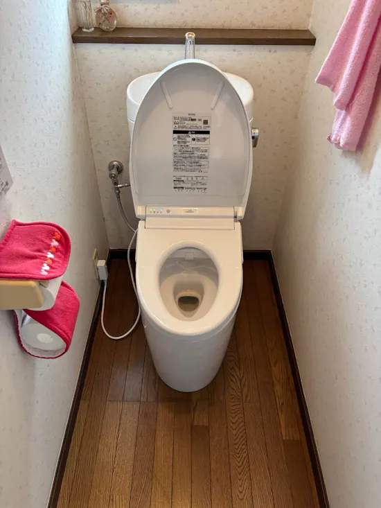 工事後　茨城県稲敷市のお客様のトイレ工事