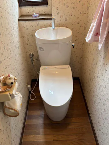 茨城県稲敷市のお客様のトイレ工事　具体的な工事内容1