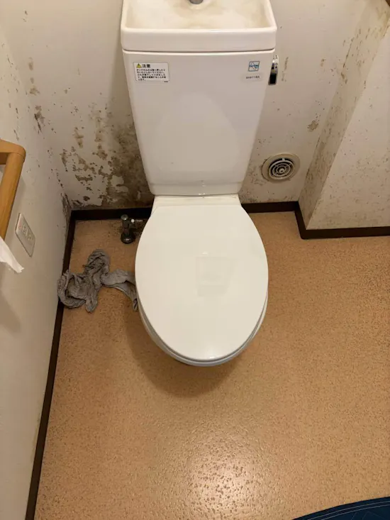 工事後　茨城県石岡市のお客様の便座交換工事