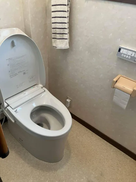 工事後　新潟県新発田市のお客様のトイレ工事