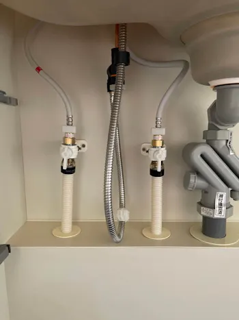 宮城県宮城郡七ヶ浜町のお客様の水栓工事　具体的な工事内容1