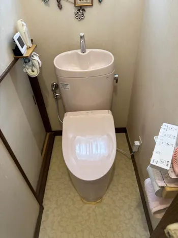 千葉県茂原市のお客様のトイレ工事