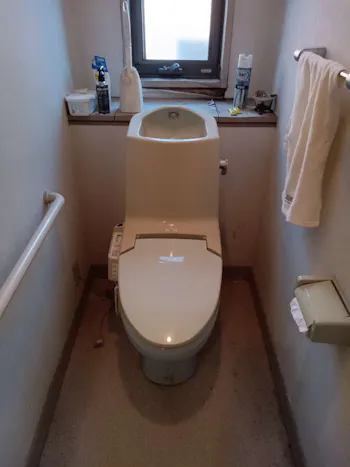 東京都青梅市のお客様のトイレ工事　具体的な工事内容2
