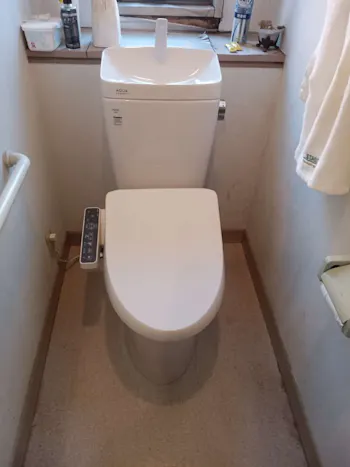 東京都青梅市のお客様のトイレ工事　具体的な工事内容1