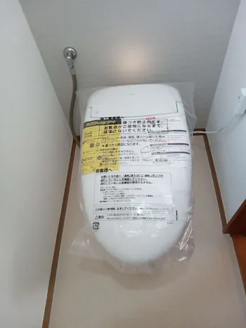 東京都青梅市のお客様のトイレ工事