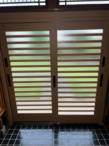 埼玉県比企郡川島町のお客様のアプローチ・玄関アプローチ工事工事